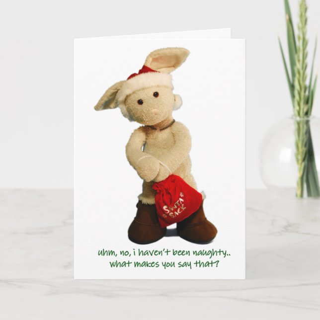 no, i haven't been naughty.. Christmas Card 2 (Front)