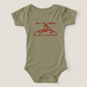 No I in Team 2 Baby's Outfit