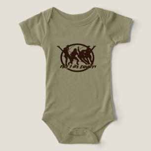 No I in Team Baby Volleyball Outfit