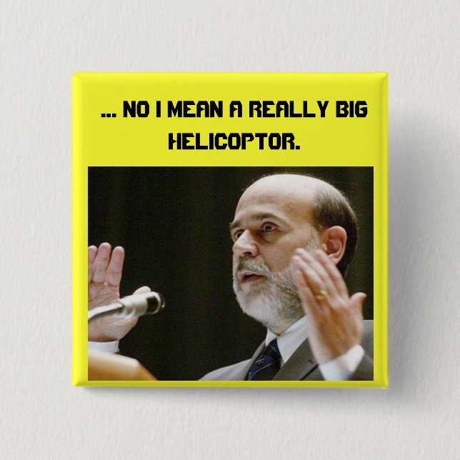 ... No I mean a REALLY BIG Helicoptor. 15 Cm Square Badge (Front)