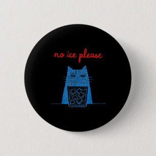No Ice Please Cat Abolish Chinga La Migra Meme Fun 6 Cm Round Badge