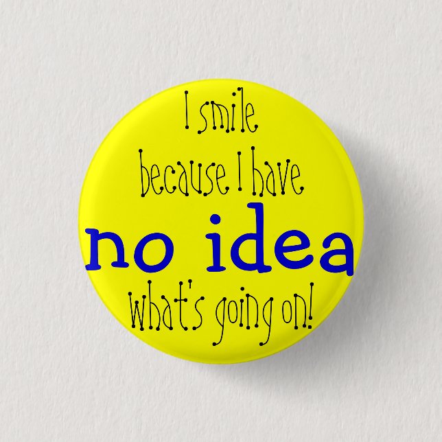 No idea badge (Front)
