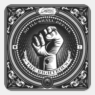 No Ill Befalls the Righteous Stickers