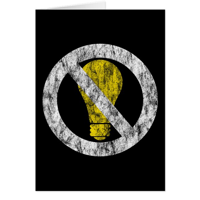 no incandescent bulbs (Front)