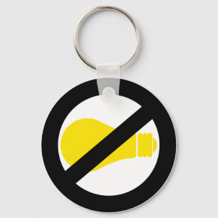 no incandescent bulbs key ring