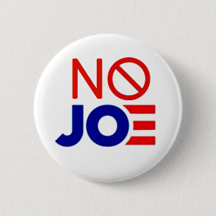 No Joe 6 Cm Round Badge