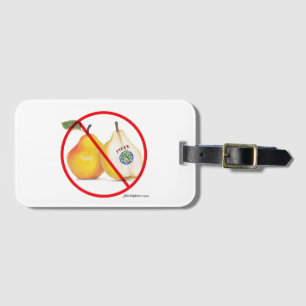 No Jokers with Pears Luggage Tags
