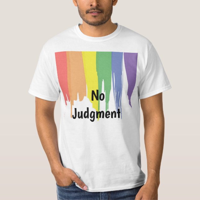 No Judgement T-shirt (Front)