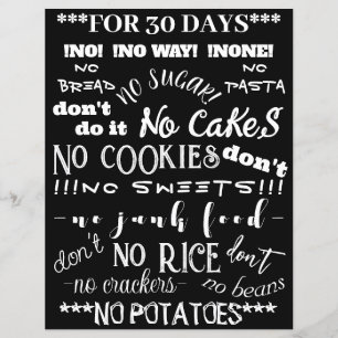 No Junk 30 Days