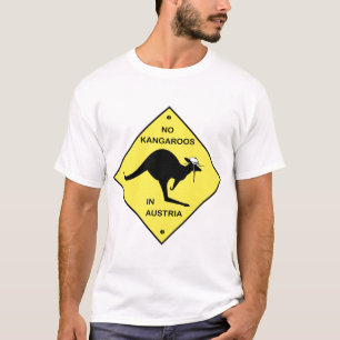 No kangaroos in Austria! T-Shirt