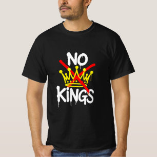 NO KING Anti-Trump Pro-democracy T-Shirt
