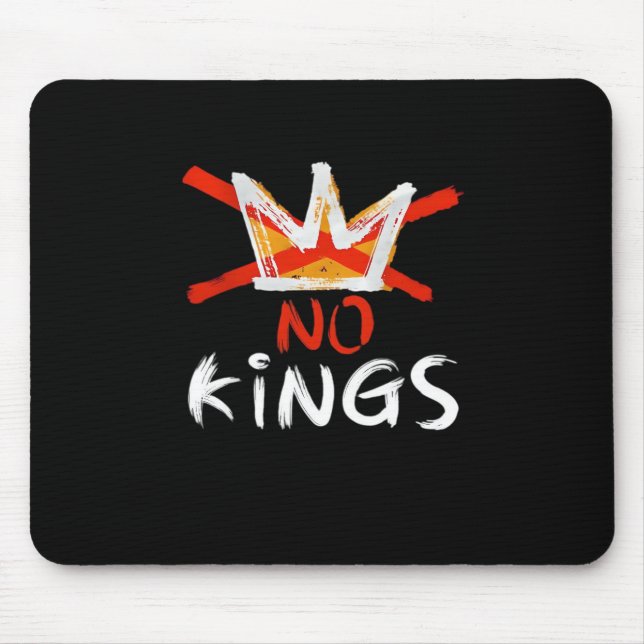 No King Funny Quote Retro Creative Style Mouse Pad (Front)
