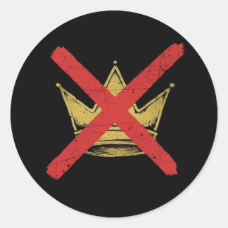 NO KING"S Sticker