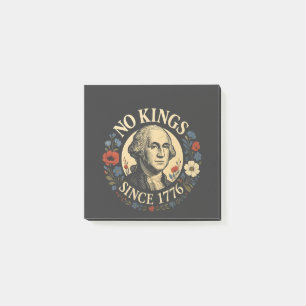 No King Since 1776 American Democracy Protest  Post-it Notes