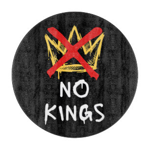 No Kings America Protest Democracy Anti-Trump I Cutting Board