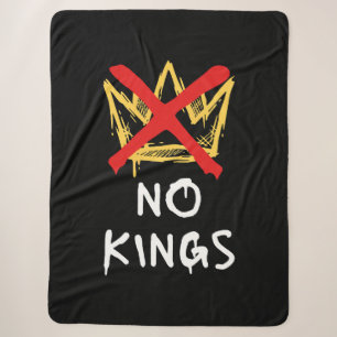 No Kings America Protest Democracy Anti-Trump I Sherpa Blanket