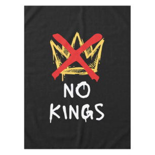 No Kings America Protest Democracy Anti-Trump I Tablecloth
