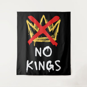 No Kings America Protest Democracy Anti-Trump I Tapestry