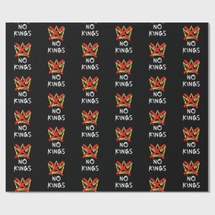 No Kings America Protest Democracy Anti-Trump I Wrapping Paper