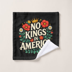 No Kings America Wash Cloth