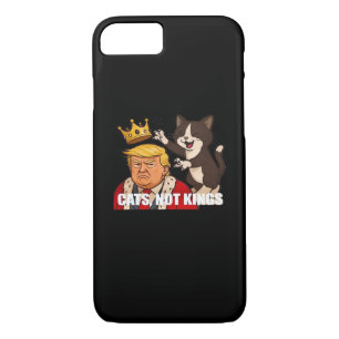 No Kings Anti Cats Funny Classic Style Case-Mate iPhone Case