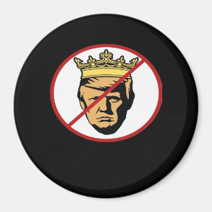 No Kings Anti Classic Creative Design Magnet