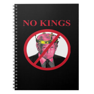 No Kings Anti Classic Creative Graphic Notebook