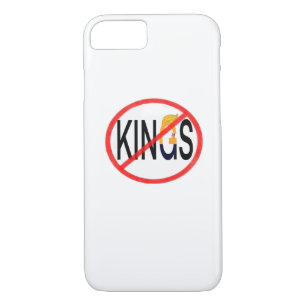 No Kings Anti Classic Minimal Clean Case-Mate iPhone Case