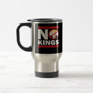 No Kings Anti Classic Minimal Clean Travel Mug