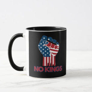 No Kings Anti Classic Retro Style Mug