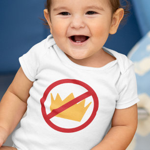 NO KINGS! Anti-Trump Baby  Bodysuit