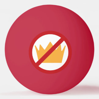 NO KINGS! Anti-Trump Ping Pong Ball