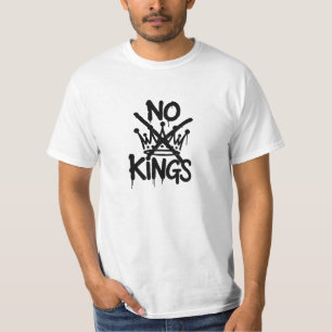 NO KINGS! Anti-Trump Pro-democracy T-Shirt