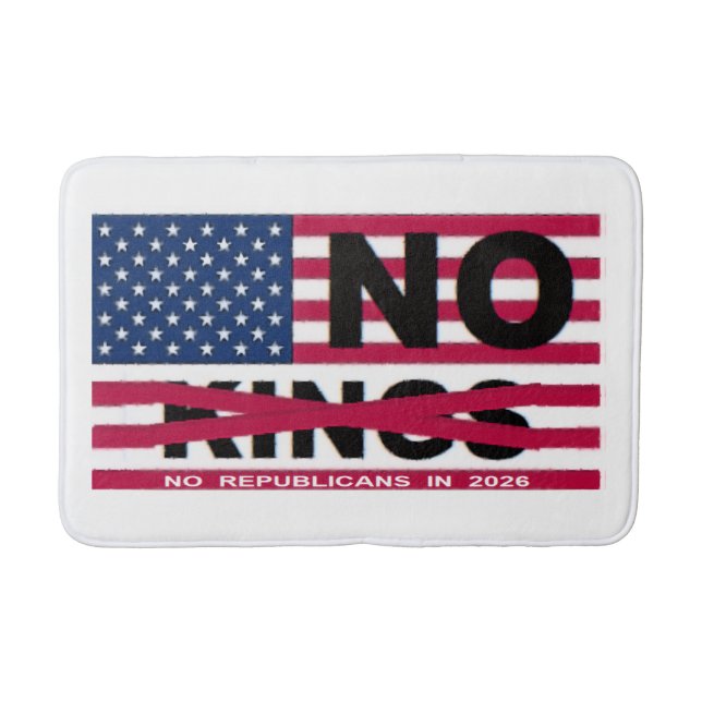 NO KINGS BATH MAT (Front)