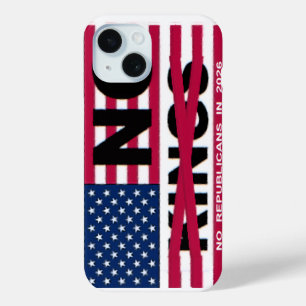 NO KINGS iPhone 15 CASE