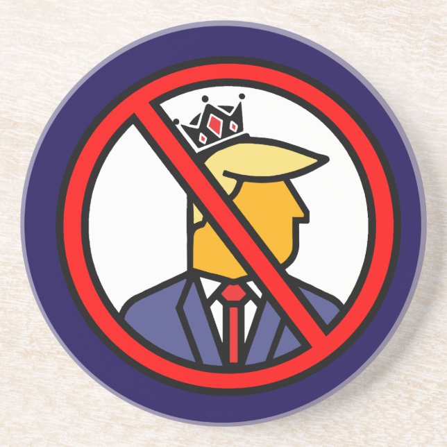 NO KINGS! COASTER (Front)