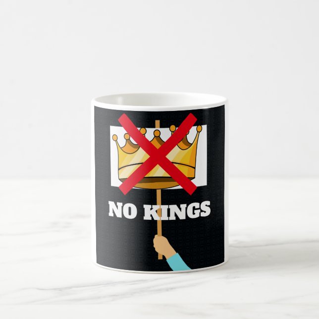 No Kings Coffee Mug (Center)
