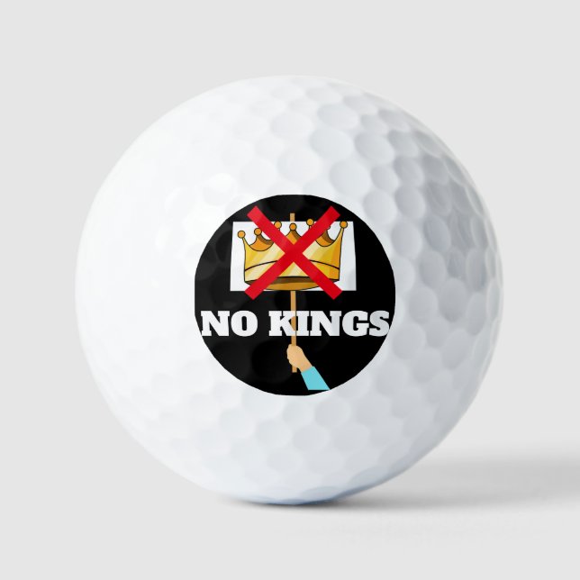 No Kings Golf Balls (Front)