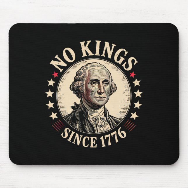 No Kings In America 1776  Mouse Pad (Front)