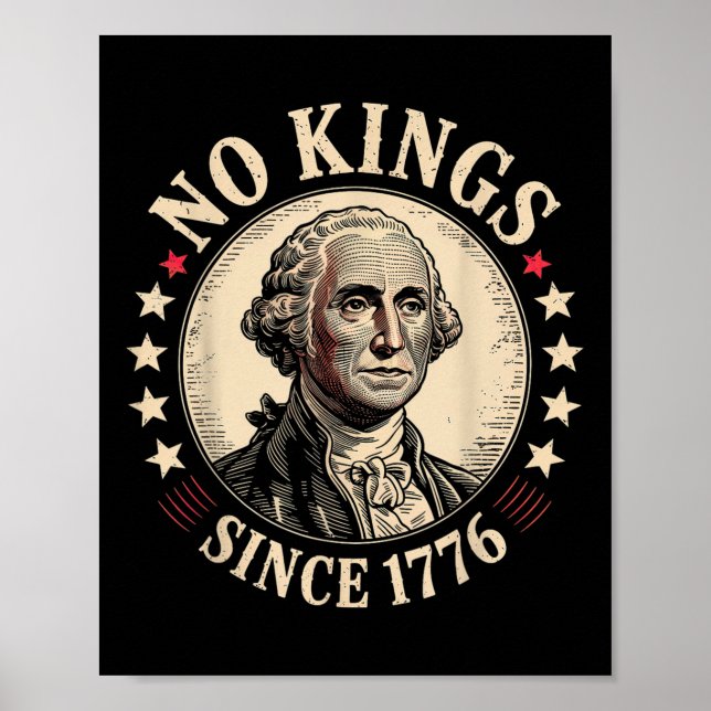 No Kings In America 1776  Poster (Front)