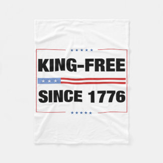 No Kings In America 1776 Save Democracy United Sta Fleece Blanket