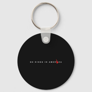 No Kings In America 8647 Resist Key Ring