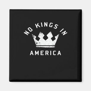 No Kings In America Anti Antifascism No Kings In U Magnet