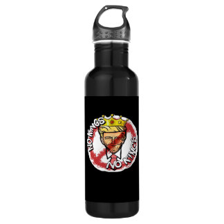 No Kings In America Anti Donald No Kings Day Class 710 Ml Water Bottle