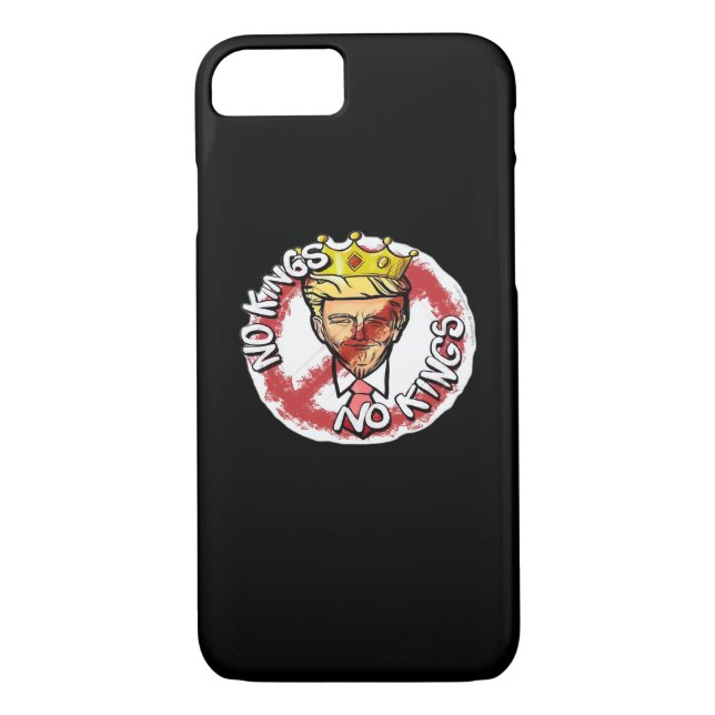 No Kings In America Anti Donald No Kings Day Class Case-Mate iPhone Case (Back)
