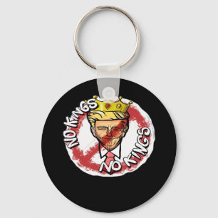 No Kings In America Anti Donald No Kings Day Class Key Ring