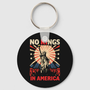 No Kings In America Anti Trump 3  Key Ring