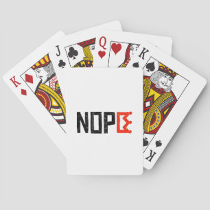 No Kings In America Anti Trump Anti Fascism Playing Cards