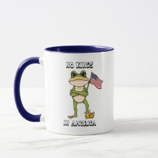 No Kings in America Anti-Trump Protest Mug