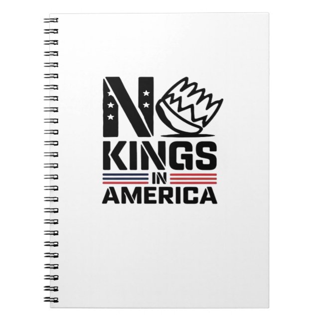 No Kings In America Baby Creative Style Notebook (Front)